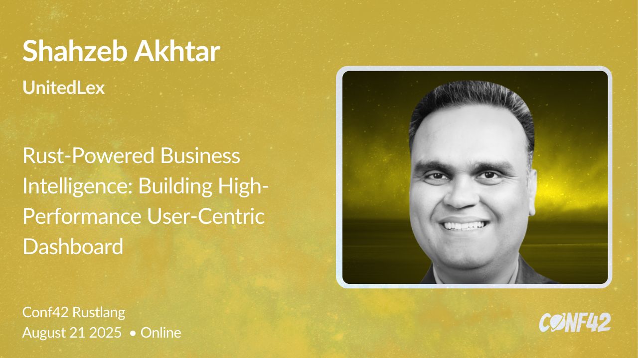 Conf42 Rust